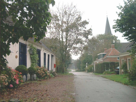 herfst dorpsstraat