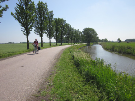 Fietsen op het Hoogeland